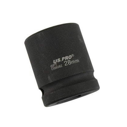 US PRO - SINGLE 3/4" DR 28MM 6PT IMPACT SOCKET - SBW Trading Limited