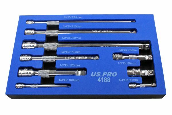 US PRO 9PC WOBBLE EXTENSION BAR SET - SBW Trading Limited