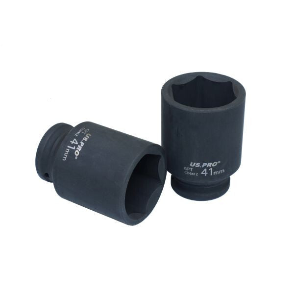 US PRO - SINGLE 1/2" DR 41MM 6PT THIN WALL HUB NUT SOCKET - SBW Trading Limited