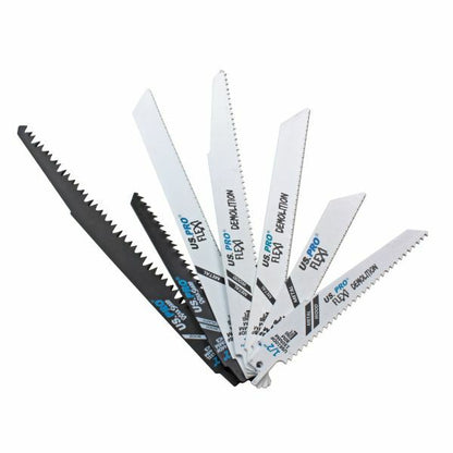 US PRO 20PC ASSORTED RECIPROCATING SAW BLADE SET WOOD/METAL - SBW Trading Limited