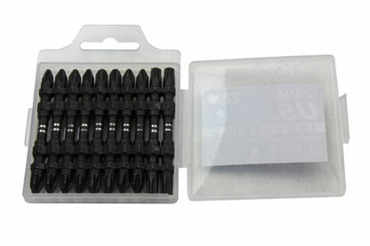 US PRO INDUSTRIAL - PK10 MIXED D/END 65MM IMPACT TORSION S/DRIVER BITS - SBW Trading Limited