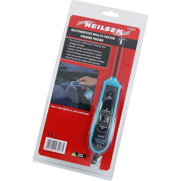 6v to 24v ELECTRICAL POWER PROBE CIRCUIT TESTER with PROBE & LEADS Relay Fuse - SBW Trading Limited