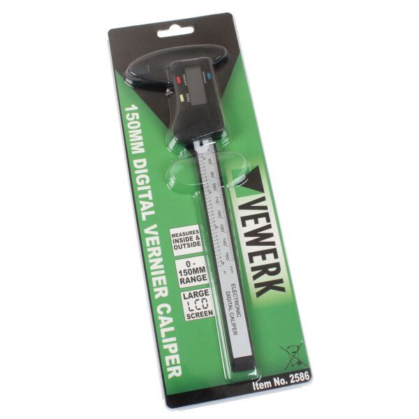 VEWERK 150MM DIGITAL VERNIER CALIPER - SBW Trading Limited