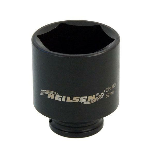 52mm HUB NUT SOCKET for LAND ROVER 1/2" drive deep impact 6 point by Neilsen - SBW Trading Limited