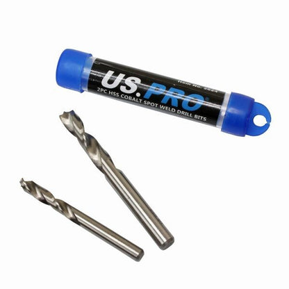 US PRO 2PC HSS COBALT SPOT WELD DRILL BITS