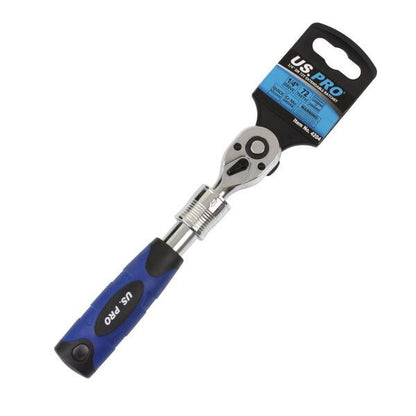 US PRO 1/4" Drive 72T EXTENDABLE RATCHET