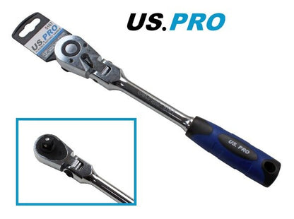 US PRO 1/2" DR FLEXIBLE RATCHET HANDLE - SBW Trading Limited