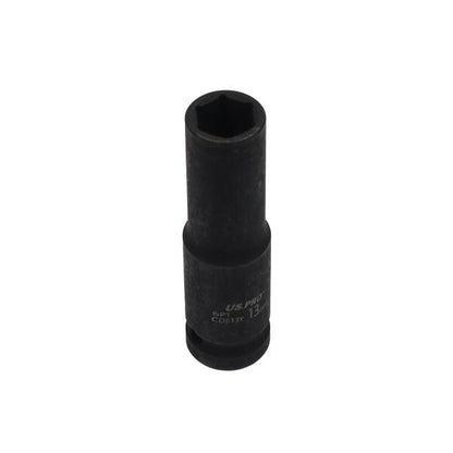US PRO - SINGLE 1/2" DR 13MM 6PT DEEP IMPACT SOCKET - SBW Trading Limited