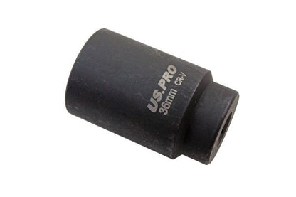 US PRO PACK OF 8 36MM HUB NUT SOCKET - 12 POINT 1/2" DRIVE - SBW Trading Limited