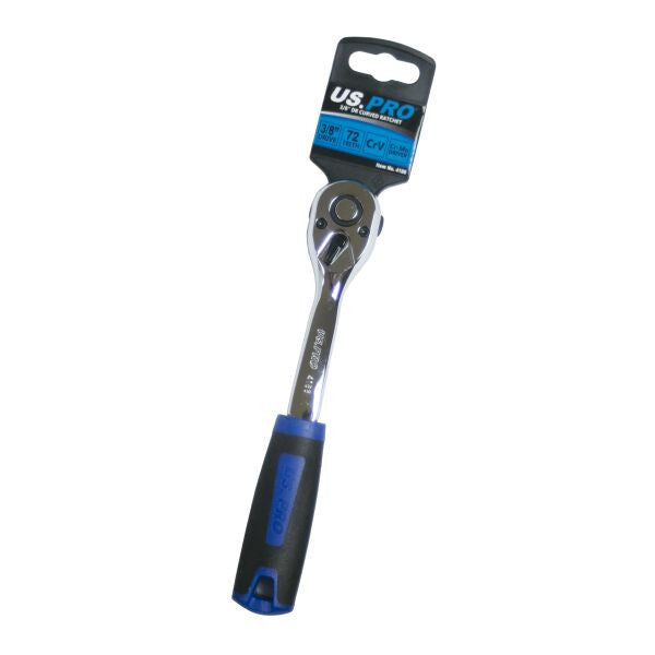 US PRO 3/8" DR CURVED RATCHET - SBW Trading Limited