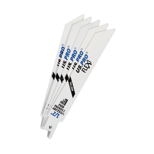 US PRO 5PC US922EF 150MM RECIPROCATING SAW BLADE FOR METAL - SBW Trading Limited