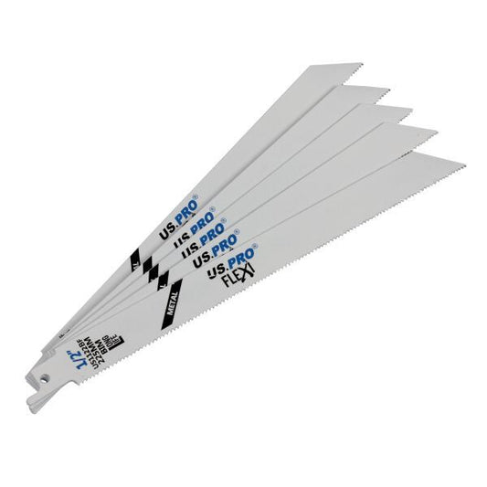 US PRO 5PC US1025BF 200MM RECIPROCATING SAW BLADE FOR METAL - SBW Trading Limited