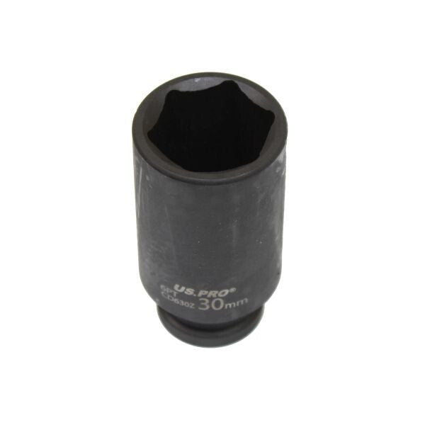 US PRO - SINGLE 1/2" DR 30MM 6PT DEEP IMPACT SOCKET - SBW Trading Limited