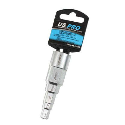 US PRO 1/2" DR RADIATOR SPUD WRENCH 5 STEPS - SBW Trading Limited