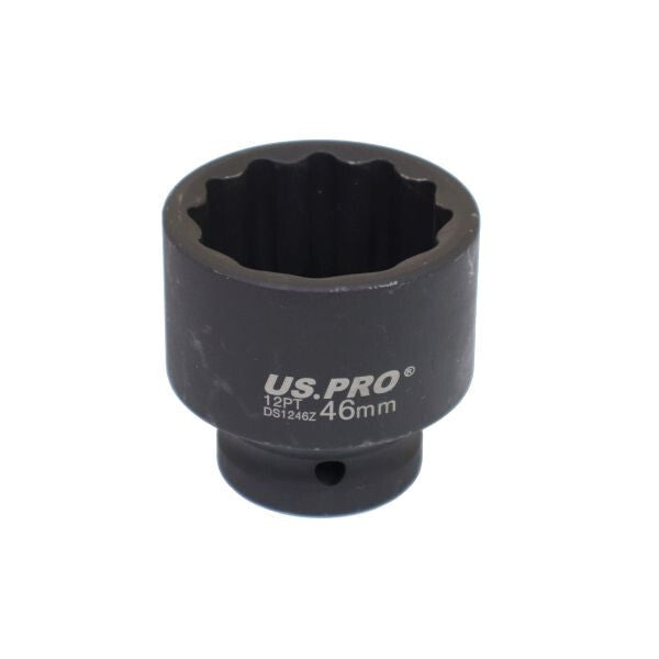 US PRO - SINGLE 3/4" DR 46MM 12PT IMPACT SOCKET - SBW Trading Limited