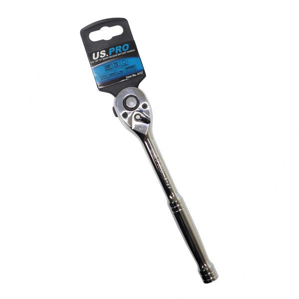 US PRO 3/8" DR 72T QUICK RELEASE RATCHET HANDLE - SBW Trading Limited