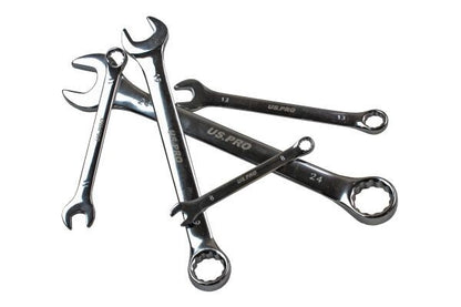 US PRO 18PC METRIC COMBINATION SPANNER SET - SBW Trading Limited