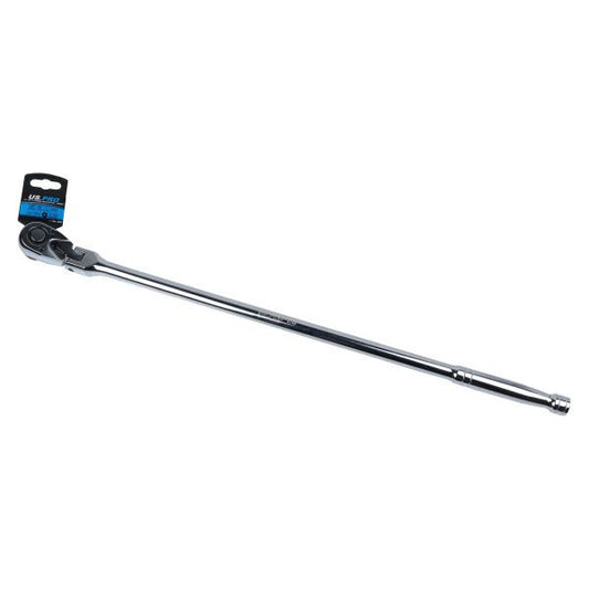 US PRO 1/2" DR 72T Flexible Head Ratchet 600MM - SBW Trading Limited