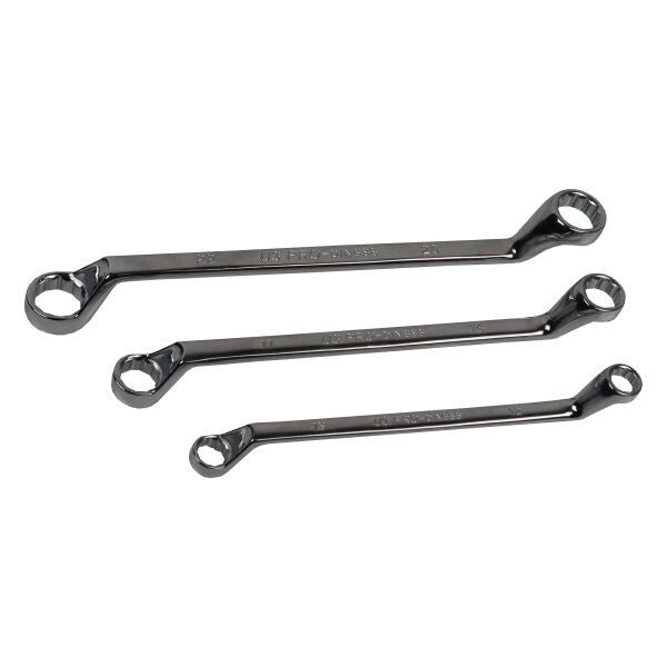 US PRO 8PC DOUBLE OFFSET RING SPANNER SET 6-22MM 75DEG - SBW Trading Limited