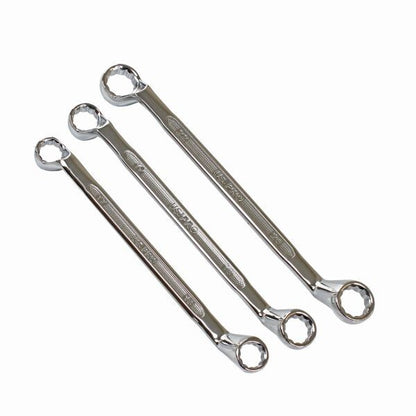 US PRO 8PC DOUBLE OFFSET RING SPANNER SET 6-22MM 75DEG - SBW Trading Limited