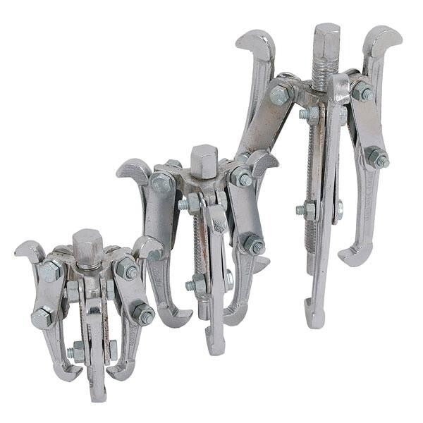 GEAR & BEARING PULLER SET 3 Leg 3PC SET 3 / 4 / 6 INCH Reversible Jaws Pullers - SBW Trading Limited
