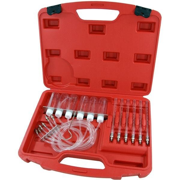 Flow Meter Common Rail Adaptor Set Diesel Spill Injector Tester Tool CT3756 - SBW Trading Limited